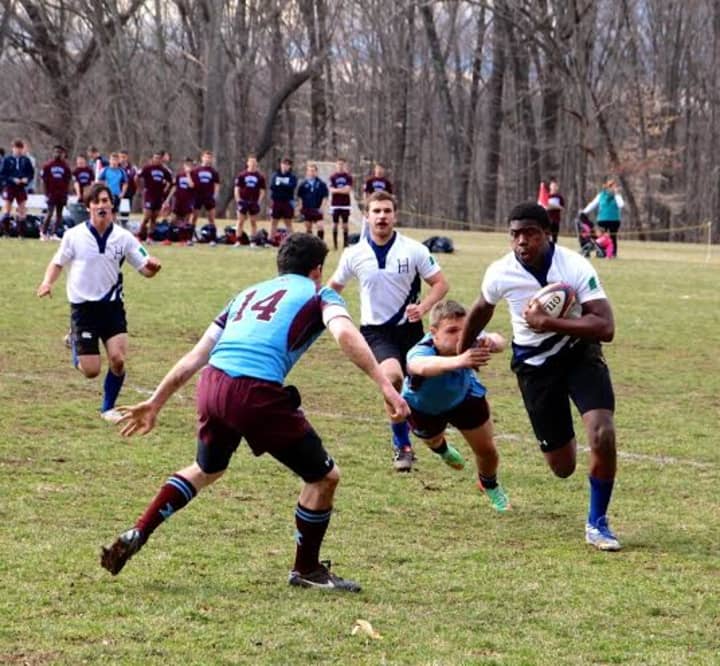 The Harvey School boys rugby team put up a fight to go to the state championship, but was loss to the undefeated Fordham Prep Rams. 