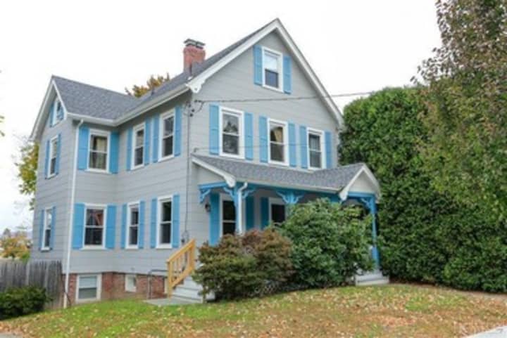 This house at 128 Pine St. in Peekskill is open for viewing on Saturday.