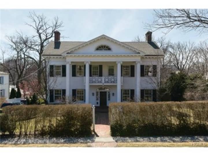 This house at 20 Tanglewylde in Bronxville is open for viewing on Sunday.