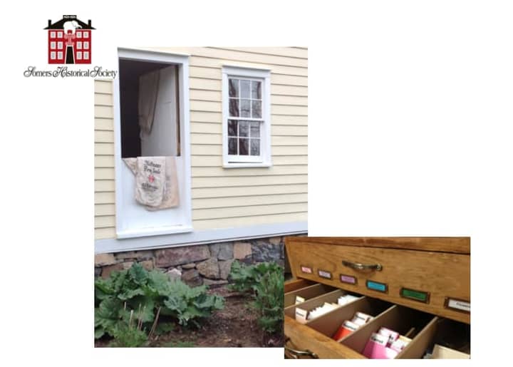 The Somers Historical Society and Somers Seed Lending Library are establishing a garden at the Wright Reis Homestead. 