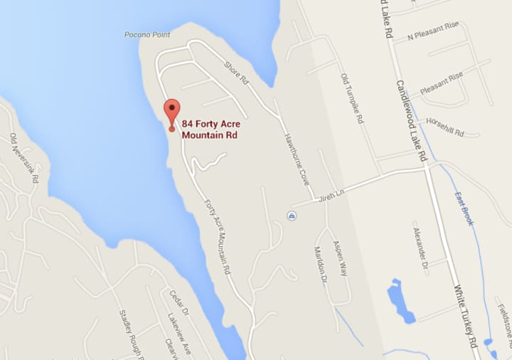 Danbury firefighters were battling a blaze at a home on Candlewood lake Wednesday morning.