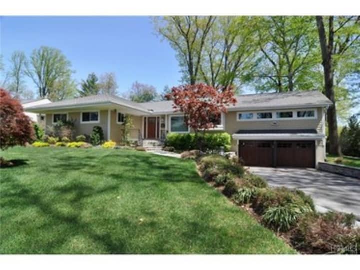 This house at 6 Hunter Drive in Eastchester is open for viewing on Sunday.