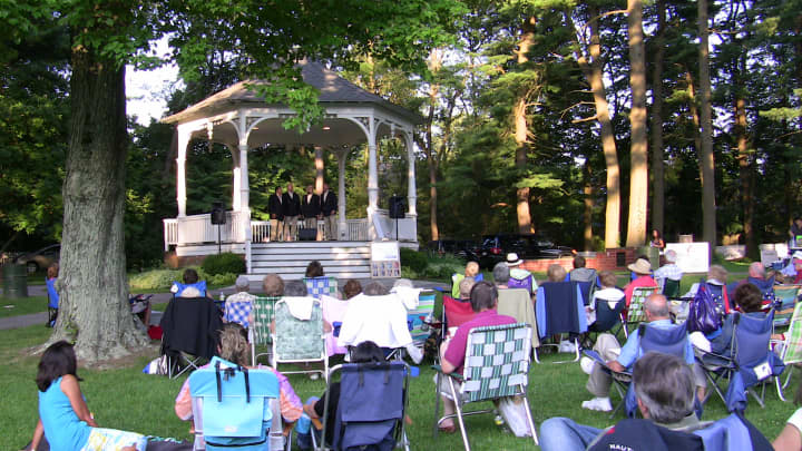 A series of concerts will be held throughout the summer in Wampus Brook Park in Armonk. 