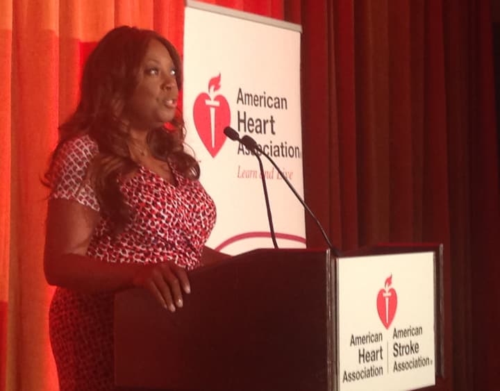 Star Jones spoke at the annual Go Red For Women Luncheon &amp; Learning Sessions May 30, 2014 at the Hyatt Regency in Old Greenwich.