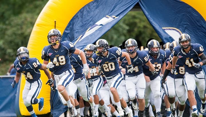 Pace University football coach Andrew Rondeau announces incoming recruits for the fall season.