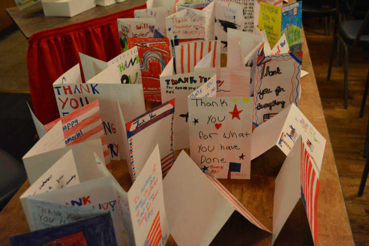 The Norwalk Public Library is asking residents of all ages to drop in on Wednesday from 10 a.m. to noon to make thank-you cards for veterans.