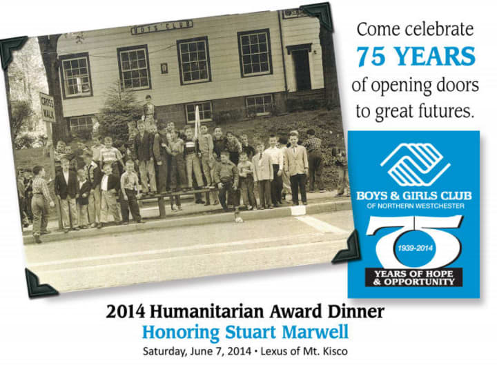 The Boys &amp; Girls Club of Northern Westchester will host its 2014 Humanitarian Dinner to benefit the club on Saturday, June 7.