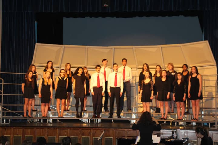 The Pelham Memorial High School Chorus and Orchestra both took home awards from the New York State School Music Association Majors Festival recently. 