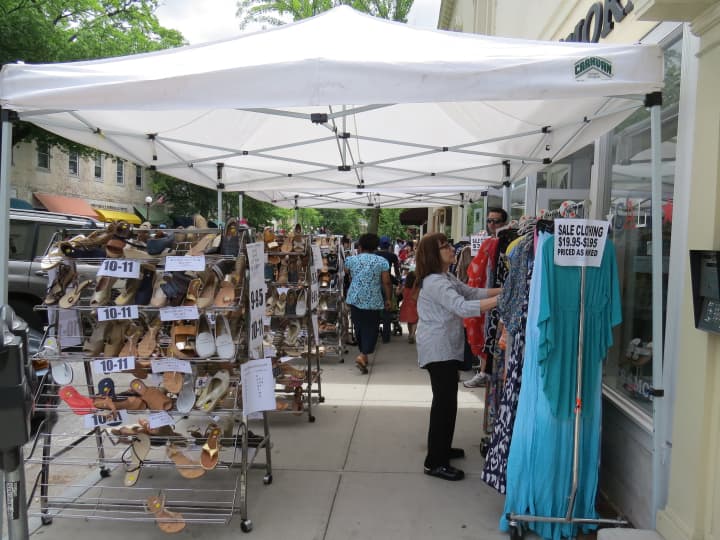 The Bronxville Sidewalk Sale was a success again this year.