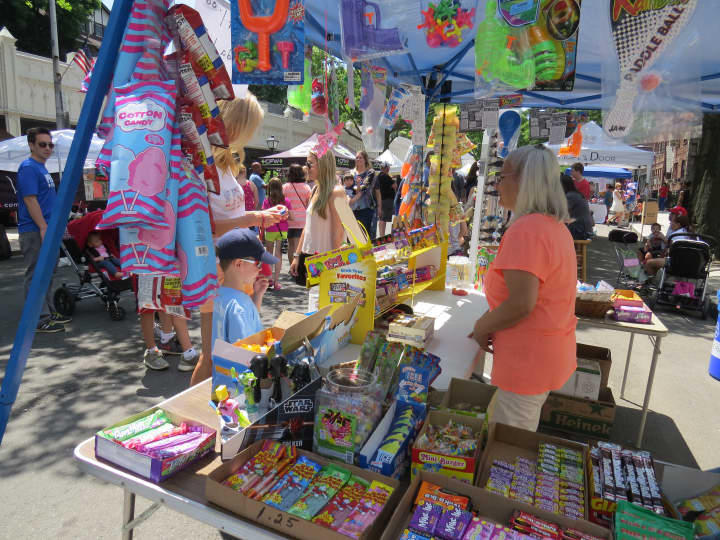 The Pelham Street Fair packed the village on Saturday.