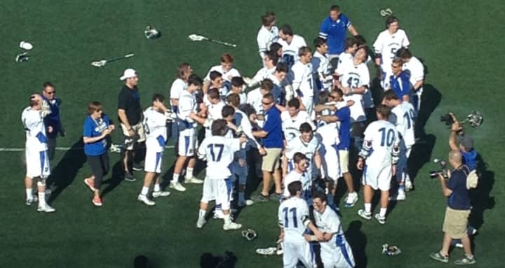 Bronxville defeated Cazenovia 13-10 in a rematch of last year&#x27;s title game to win its first-ever New York state championship in a game played at Hofstra University