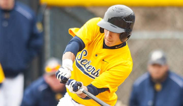 David Pepe, a former Pace University outfielder, was recently selected to play for the Toronto Blue Jays.