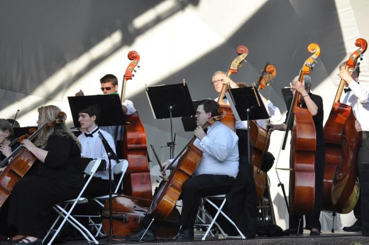 The Danbury Symphony Orchestra will open the Concerts on the Green series on Saturday. 