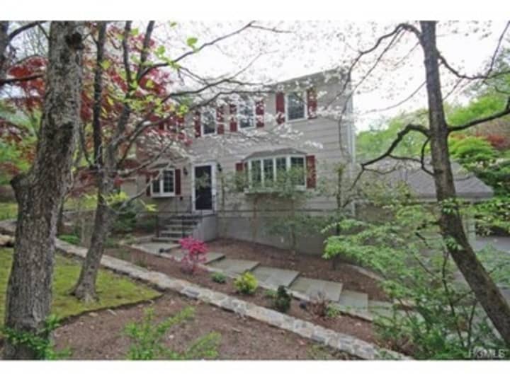 The house at 9 Dawning Lane in Ossining is open for viewing on Sunday.