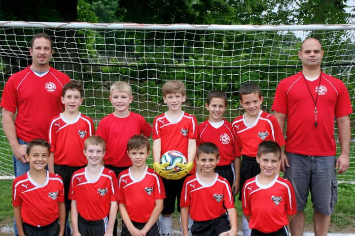 The Mount Pleasant Lions Under-9 boys soccer team  is unbeaten at 5-0 with one game left in the spring season.