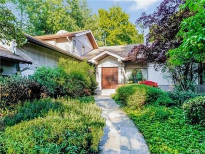 This house at 14 Park Road in Scarsdale is open for viewing on Sunday.