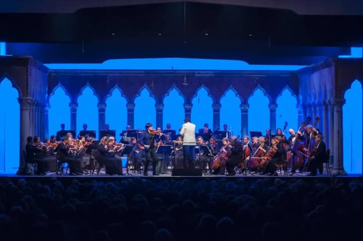 Caramoor Center for Music and the Arts hosted its opening night with a concert performance by violinist Joshua Bell and Orchestra of St. Luke&#x27;s. 