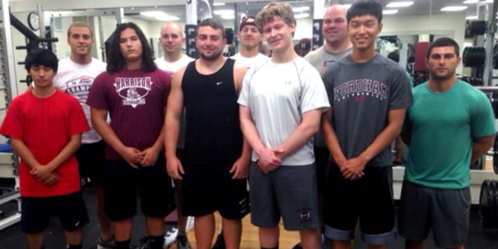Harrison High School students participated in the first power lifting competiton. 