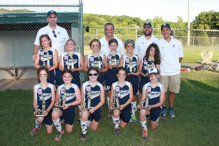 The Westport 8-and-under softball team finished second in a seven-team tournament with other squads from Fairfield County.
