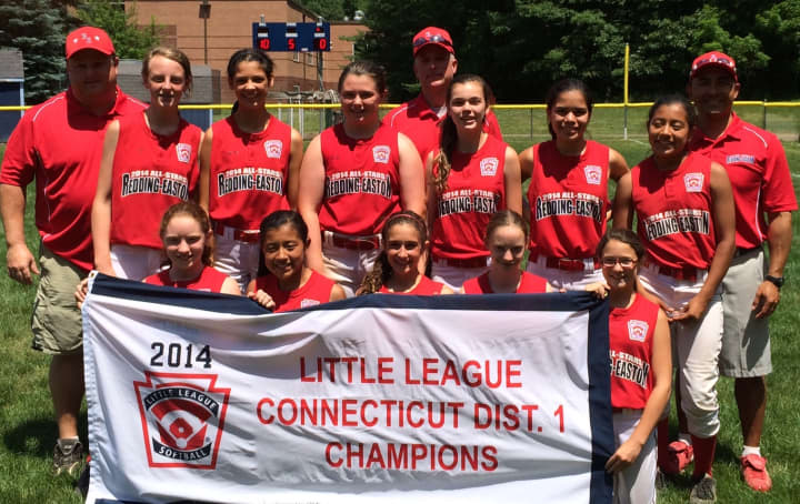 The Redding-Easton softball team won its first District 1 Major Division championship on Saturday.