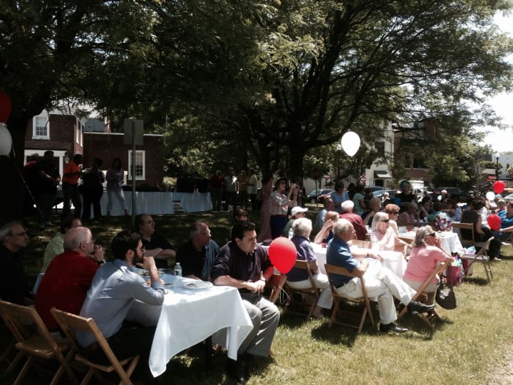 A lunch was held on June 20 in honor of James Palmer.