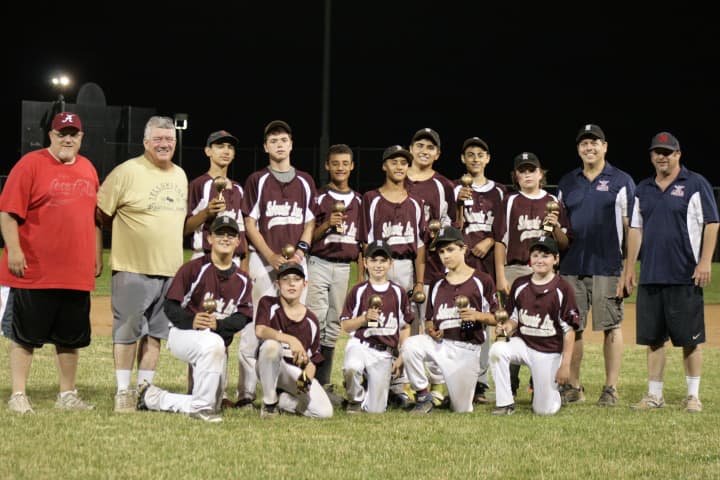 Schwartz Law won the 13-year-old Babe Ruth league title. See story for picture IDs.