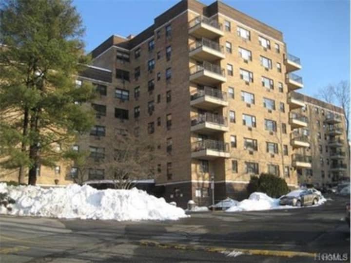 An apartment at 505 Central Park Ave. in White Plains is open for viewing on Sunday.