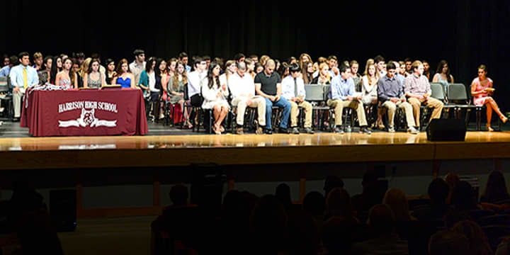 Harrison High School seniors were honored at the 33rd annual Senior Scholastic Awards Ceremony.