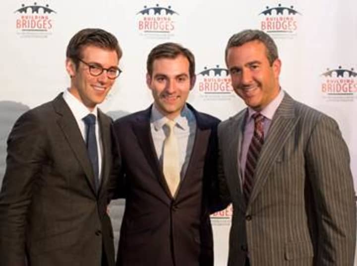 Jeremy Leventhal, left, a 2014 Rising Star, stands with his brother Alex Leventhal, center, a 2013 Rising Star and fellow managing partner, and 2014 Rising Star recipient Joshua Caspi. 