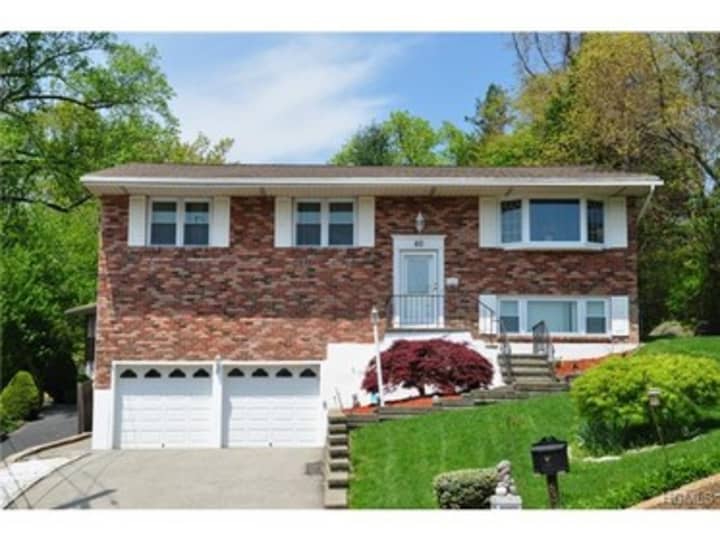 This house at 60 Eastwind Road in Yonkers is open for viewing on Sunday.