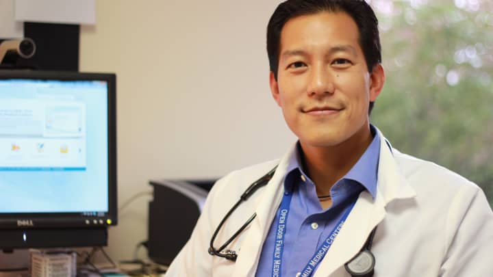Dr. Daren Wu is the chief medical officer at Open Door Family Medical Centers in Port Chester. 