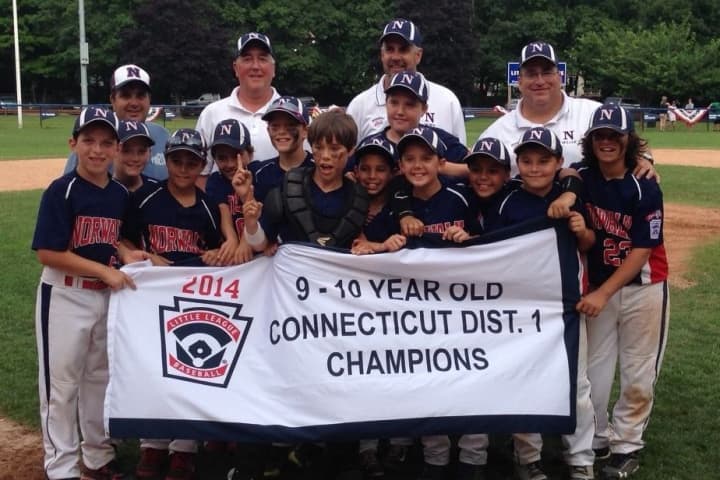 The Norwalk 9- and 10-year-old All-Stars won the District 1 championship on Sunday.