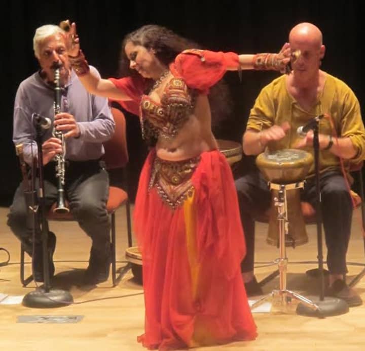 Aszmara, an internationally-known Oriental dancer, will perform at New Rochelle Public Library. 