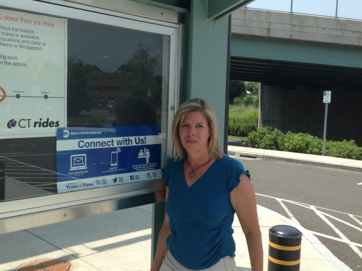 State Rep. Kim Fawcett pushed for greater investment to improve Metro-North. 