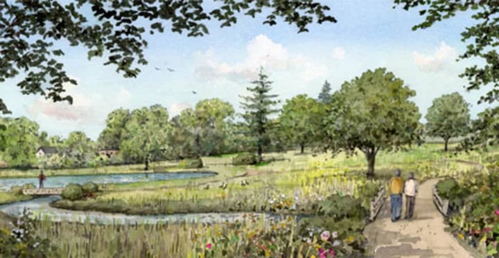A rendering of the proposed conservancy. 