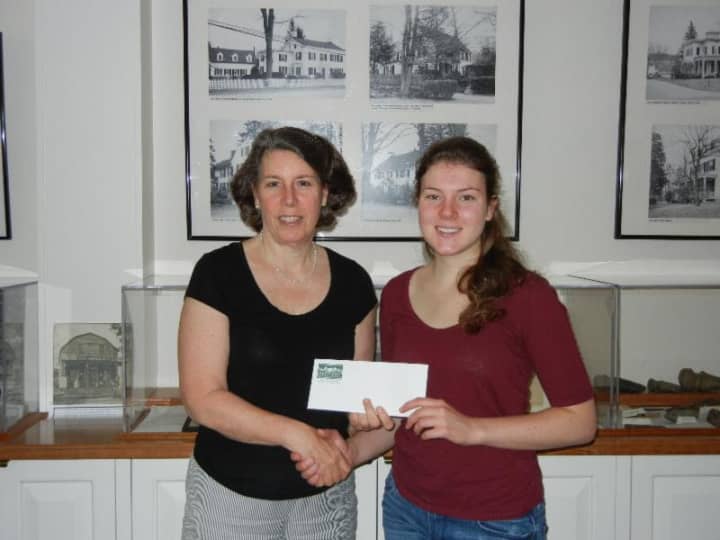 Fox Lane Senior Emma Duggan earns scholarship from Bedford Historical Society. 