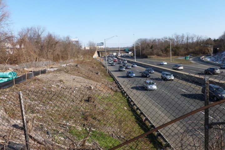 The Route 7 interchange with Interstate 95 is under construction in Norwalk. 