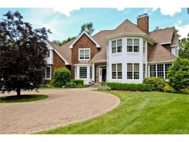 This house at 6 Greeley Court in Mount Kisco is open for viewing on Sunday.