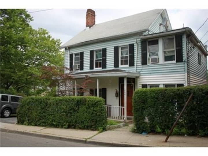 This house at 1206 South Division Street in Peekskill is open for viewing on Sunday.