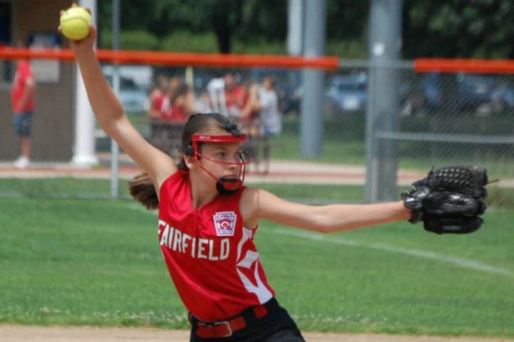 Kylee Holderied allowed three hits and struck out 21 in three games to lead the Fairfield Little League Girls Softball All-Stars to the 11-year-old state title. 