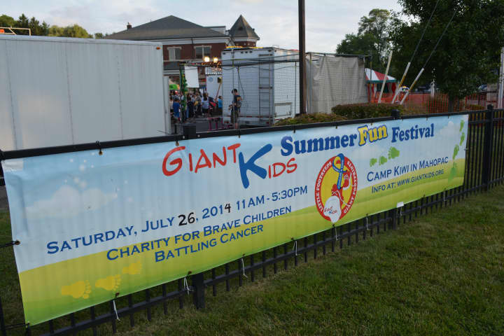 The Giant Kids Summer Fun festival to benefit children battling cancer will be held on Saturday, July 26. 