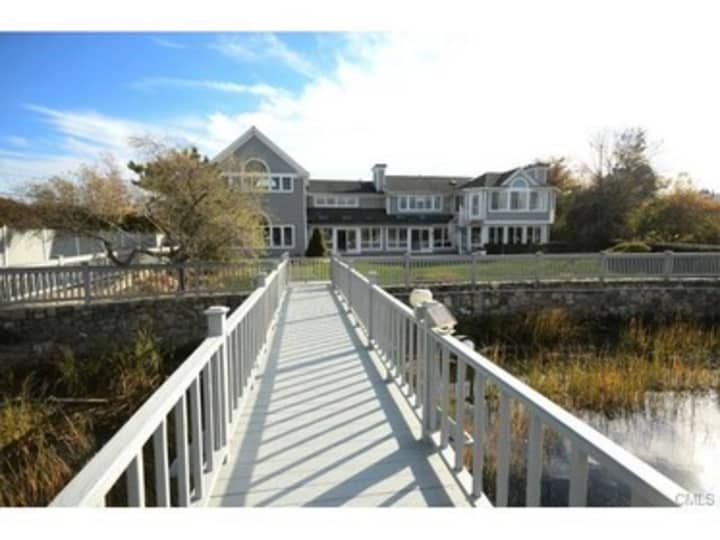 The house at 2 Surf Road in Westport is open for viewing on Sunday.