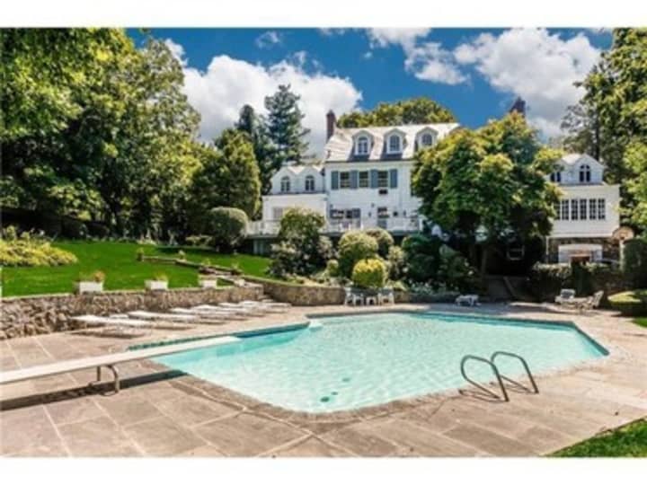 This house at 25 Mamaroneck Road in Scarsdale is open for viewing on Sunday.