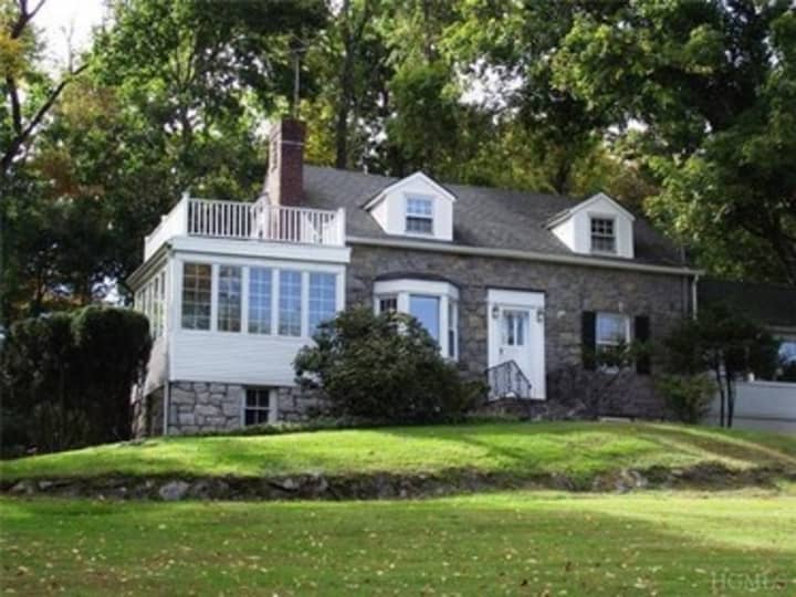 The house at 5 Overlook Road in Ossining is open for viewing on Sunday.
