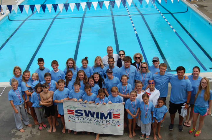 Swim Across America recently held an event at Lakeside Pool and fundraised more than $10,000. 