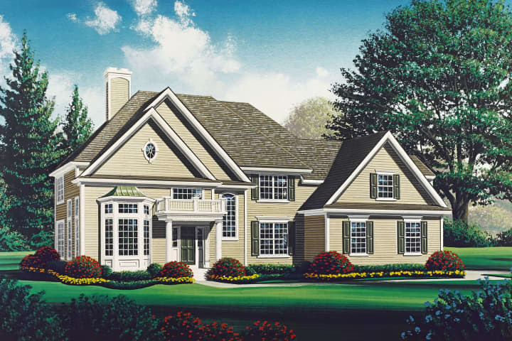 A rendering of the Arbor home style available at Fox Den Estates in Yorktown.