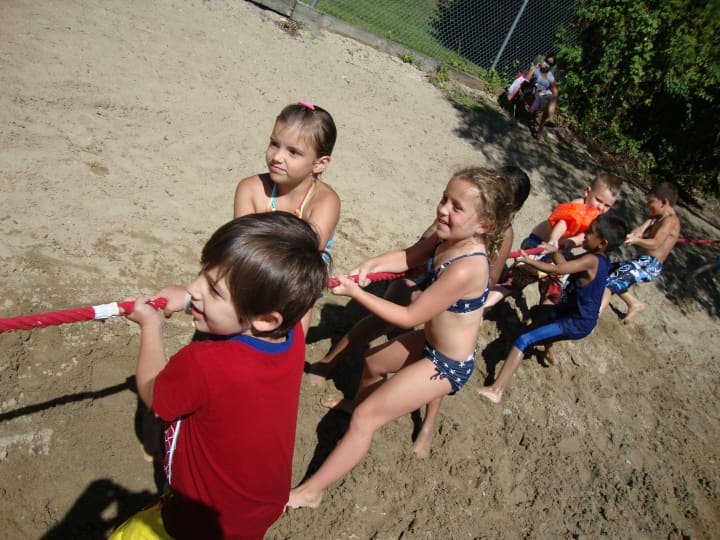 Tug o&#x27;war is one of the many popular events at Lake Peekskill Family Day. 