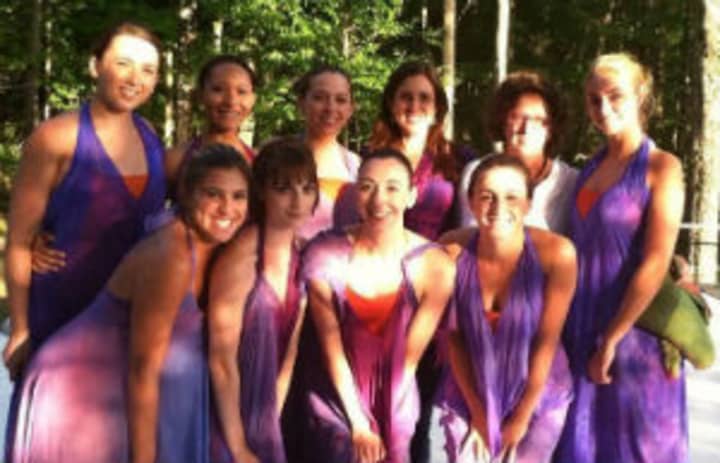 Dancers from Manhattanville College performed at Inside/Out Stage at the Jacobs Pillow Dance Festival.
