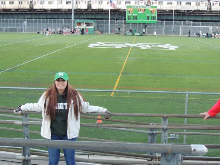 Eastchester High lacrosse star Jordyn DiConstanza will play college lacrosse at Manhattan College in the fall of 2015.