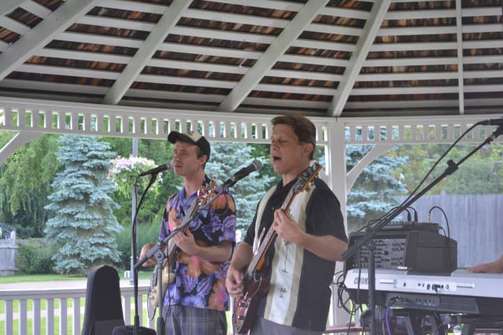 Copycat performs at Chamber Park in Mahopac on Thursday, July 31.